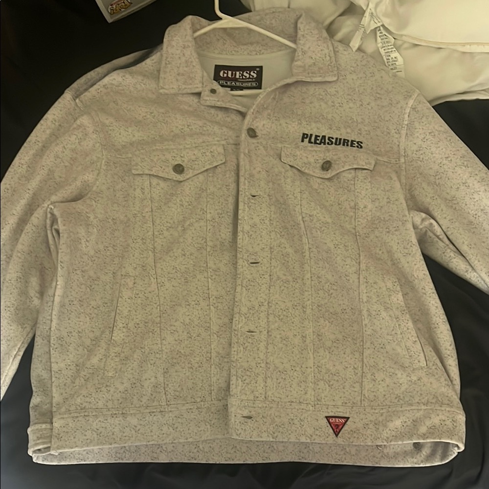 Guess Gray Lightweight Shirt Jacket